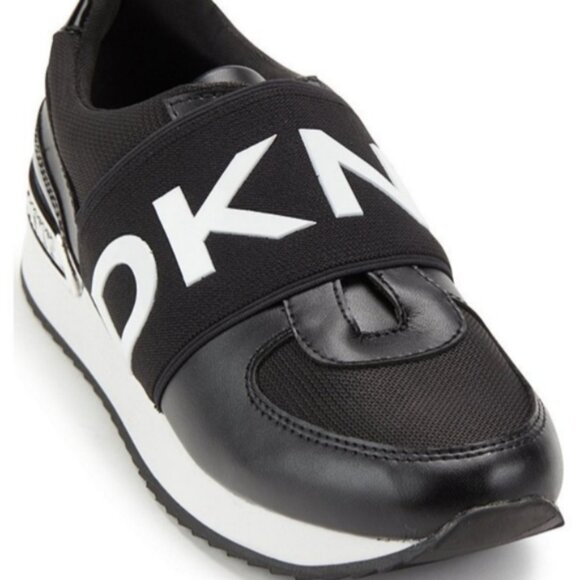 DKNY, the Marli Logo Slip-On Platform Sneakers - Picture 1 of 6